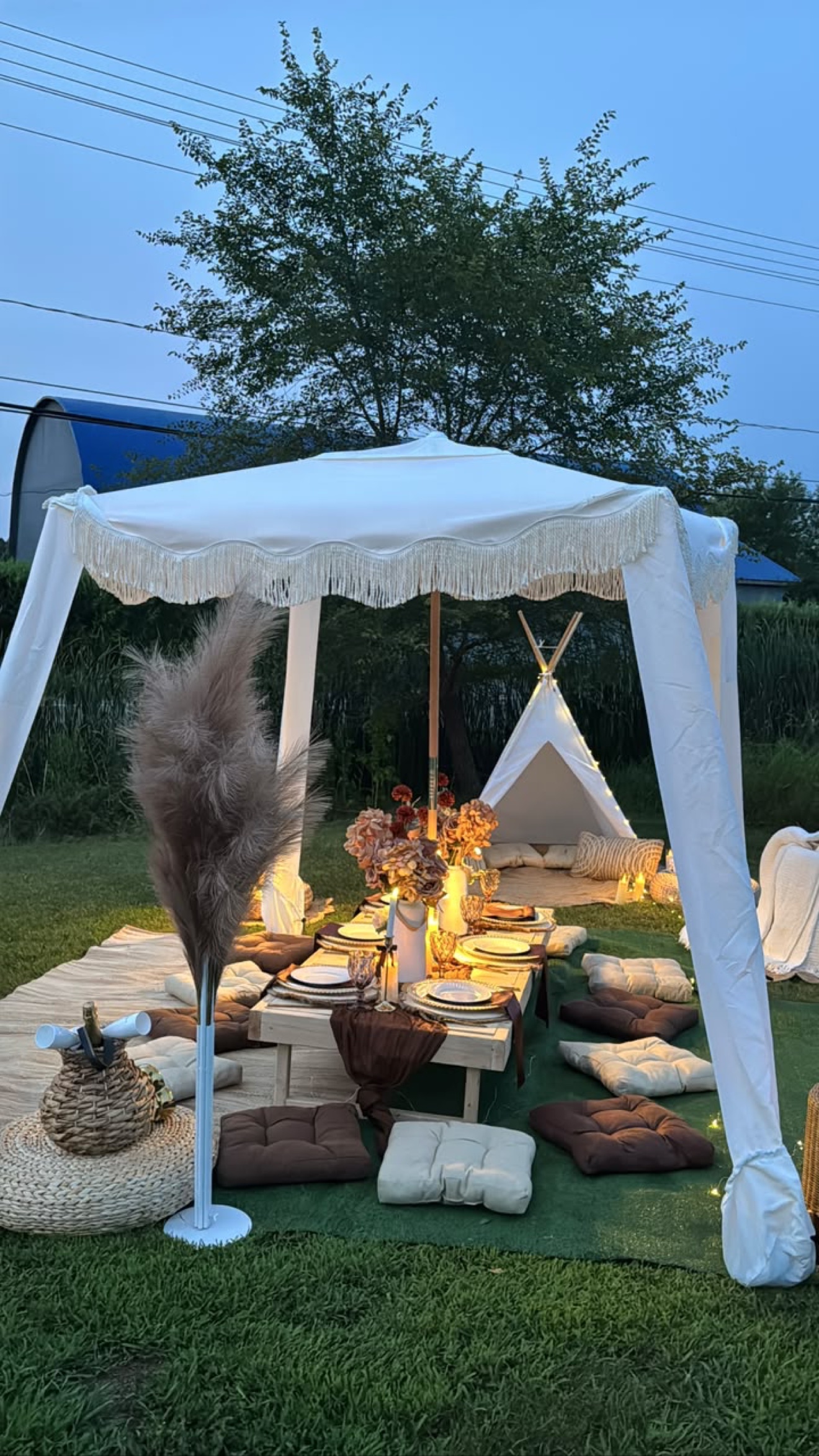 Picnic décoré sous le dais — Dodoconcept